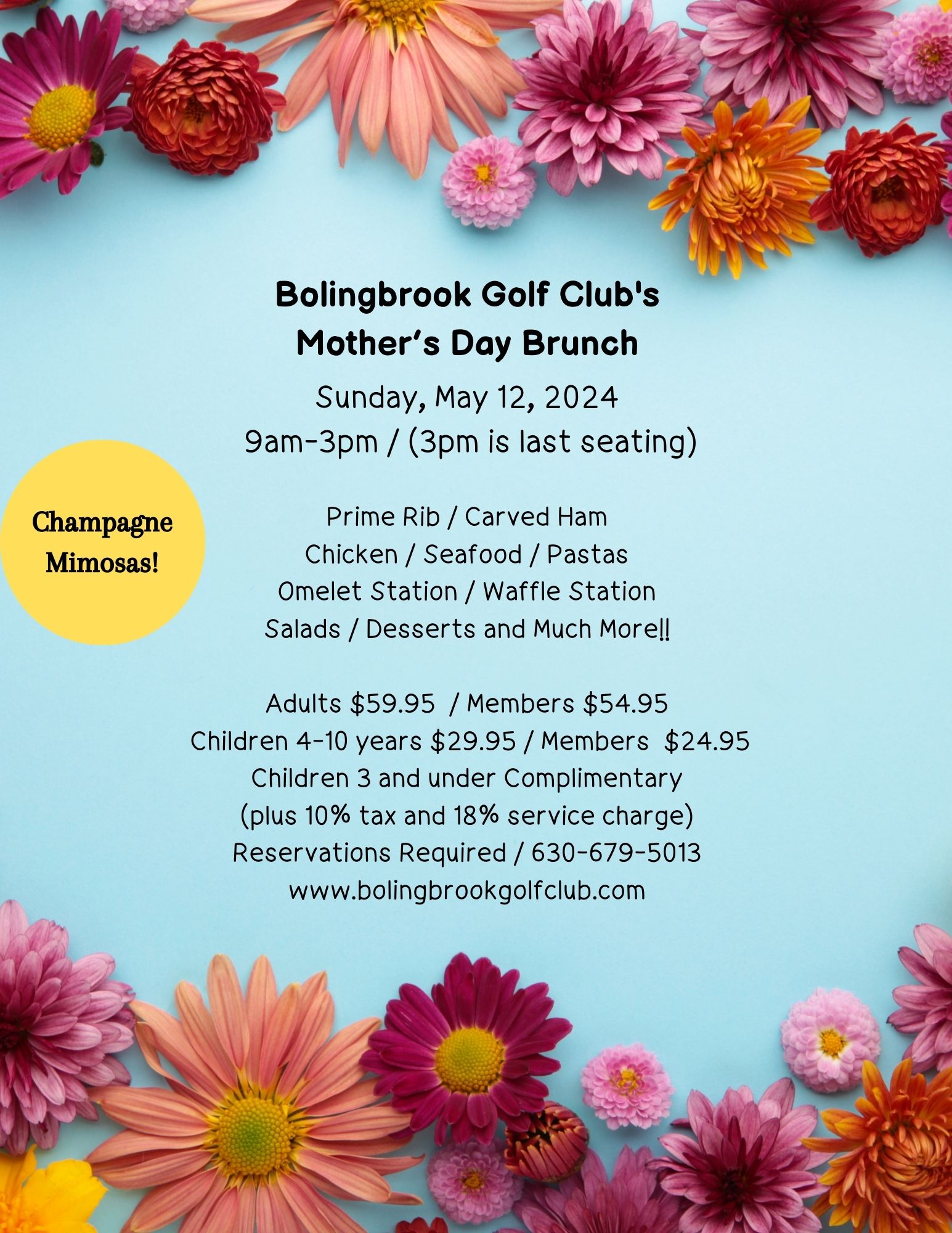 Calendar of Events Bolingbrook Golf Club